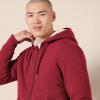 imageAmazon Essentials Hoodie For Men SherpaLined FullZip Fleece SweatshirtRed