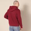 imageAmazon Essentials Hoodie For Men SherpaLined FullZip Fleece SweatshirtRed