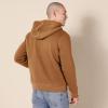 imageAmazon Essentials Hoodie For Men SherpaLined FullZip Fleece SweatshirtToffee Brown