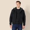 imageAmazon Essentials Hoodie For Men SherpaLined FullZip Fleece SweatshirtWashed Black