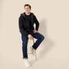 imageAmazon Essentials Hoodie For Men SherpaLined FullZip Fleece SweatshirtWashed Black