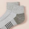 imageAmazon Essentials Mens Athletic Ankle Socks Breathable Cotton Blend Cushioned 6 PairsGrey