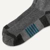 imageAmazon Essentials Mens Athletic Ankle Socks Breathable Cotton Blend Cushioned 6 PairsGreyWhite