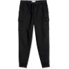 imageAmazon Essentials Mens Cargo Fleece Jogger Sweatpant with Relaxed FitBlack