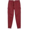 imageAmazon Essentials Mens Cargo Fleece Jogger Sweatpant with Relaxed FitDark Red