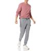 imageAmazon Essentials Mens Cargo Fleece Jogger Sweatpant with Relaxed FitLight Grey Heather