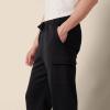 imageAmazon Essentials Mens Cargo Fleece Sweatpant with Open HemBlack
