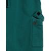 imageAmazon Essentials Mens Cargo Fleece Sweatpant with Open HemDark Green