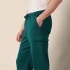 imageAmazon Essentials Mens Cargo Fleece Sweatpant with Open HemDark Green