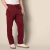 imageAmazon Essentials Mens Cargo Fleece Sweatpant with Open HemDark Red