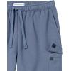 imageAmazon Essentials Mens Cargo Fleece Sweatpant with Open HemIndigo