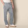 imageAmazon Essentials Mens Cargo Fleece Sweatpant with Open HemLight Grey Heather
