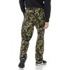 imageAmazon Essentials Mens Cargo Fleece Sweatpant with Open HemOlive Geo Camo