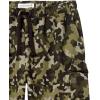 imageAmazon Essentials Mens Cargo Fleece Sweatpant with Open HemOlive Geo Camo