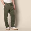 imageAmazon Essentials Mens Cargo Fleece Sweatpant with Open HemOlive Heather
