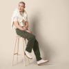 imageAmazon Essentials Mens Cargo Fleece Sweatpant with Open HemOlive Heather