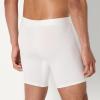imageAmazon Essentials Mens Cotton Jersey Boxer Shorts Underwear Pack of 5White