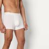 imageAmazon Essentials Mens Cotton Jersey Boxer Shorts Underwear Pack of 5White