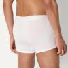 imageAmazon Essentials Mens Cotton Jersey Boxer Shorts Underwear Pack of 5White