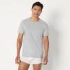 imageAmazon Essentials Mens Cotton Jersey Boxer Shorts Underwear Pack of 5White
