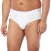 imageAmazon Essentials Mens Cotton Jersey Briefs Pack of 7 Available in Big ampamp Tall  Discontinued ColorsWhite