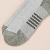 imageAmazon Essentials Mens Cotton Performance Cushioned No Show Socks for Men Breathable Athletic 6 PairsGrey