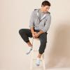 imageAmazon Essentials Mens Cotton Performance Cushioned No Show Socks for Men Breathable Athletic 6 PairsGrey