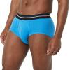 imageAmazon Essentials Mens Cotton TagFree Breathable Briefs Underwear MultipacksBlackBlueGrey