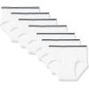 imageAmazon Essentials Mens Cotton TagFree Breathable Briefs Underwear MultipacksWhite