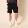 imageAmazon Essentials Mens Fleece Cargo ShortBlack