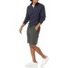 imageAmazon Essentials Mens Fleece Cargo ShortCharcoal Heather
