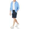 imageAmazon Essentials Mens Fleece Cargo ShortNavy