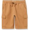 imageAmazon Essentials Mens Fleece Cargo ShortTan