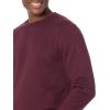 imageAmazon Essentials Mens Fleece Crewneck Sweatshirt Available in Big ampamp TallBurgundy