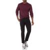 imageAmazon Essentials Mens Fleece Crewneck Sweatshirt Available in Big ampamp TallBurgundy