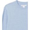 imageAmazon Essentials Mens Fleece Crewneck Sweatshirt Available in Big ampamp TallLight Blue Heather