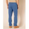 imageAmazon Essentials Mens Fleece Open Bottom Sweatpant Available in Big ampamp TallBlue Heather