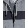 imageAmazon Essentials Mens FullZip Fleece Hoodie Available in Big ampamp TallBlack Grey Heather