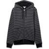 imageAmazon Essentials Mens FullZip Fleece Hoodie Available in Big ampamp TallBlack Grey Stripe