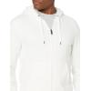imageAmazon Essentials Mens FullZip Fleece Hoodie Available in Big ampamp TallBright White