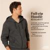 imageAmazon Essentials Mens FullZip Fleece Hoodie Available in Big ampamp TallBright White