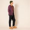 imageAmazon Essentials Mens FullZip Fleece Hoodie Available in Big ampamp TallBurgundy