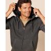 imageAmazon Essentials Mens FullZip Fleece Hoodie Available in Big ampamp TallCharcoal Heather