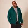 imageAmazon Essentials Mens FullZip Fleece Hoodie Available in Big ampamp TallForest Green