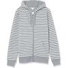 imageAmazon Essentials Mens FullZip Fleece Hoodie Available in Big ampamp TallGrey Heather Stripe