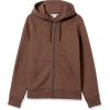 imageAmazon Essentials Mens FullZip Fleece Hoodie Available in Big ampamp TallMedium Brown