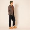 imageAmazon Essentials Mens FullZip Fleece Hoodie Available in Big ampamp TallMedium Brown