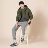 imageAmazon Essentials Mens FullZip Fleece Hoodie Available in Big ampamp TallOlive Heather