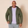imageAmazon Essentials Mens FullZip Fleece Hoodie Available in Big ampamp TallOlive Heather