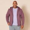 imageAmazon Essentials Mens FullZip Fleece Hoodie Available in Big ampamp TallPurple